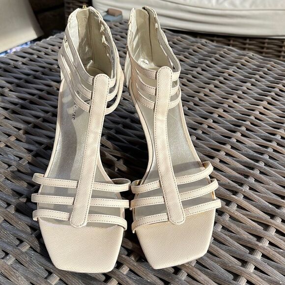 WORTHINGTON HIGH HEEL WEDGES, SZ 8.5M - Picture 1 of 8